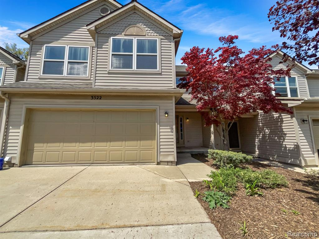 3522 MEADOW GROVE Trail, Ann Arbor, MI 48108 — front exterior