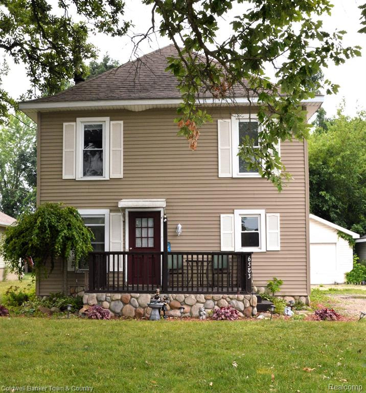 6583 ROUGET Road, Palmyra, MI 49268 — front exterior