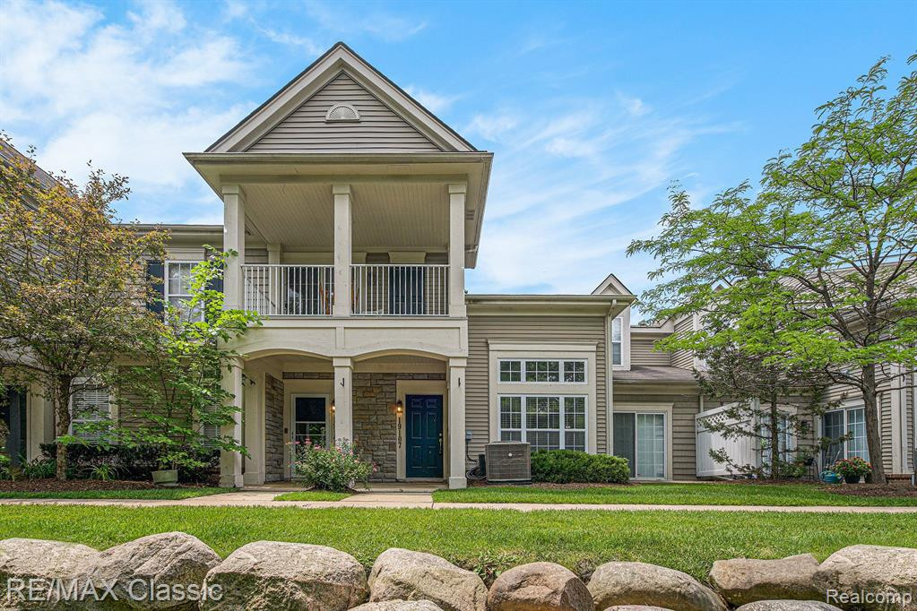 19107 ADDINGTON Drive, Commerce Twp, MI 48390 — front exterior