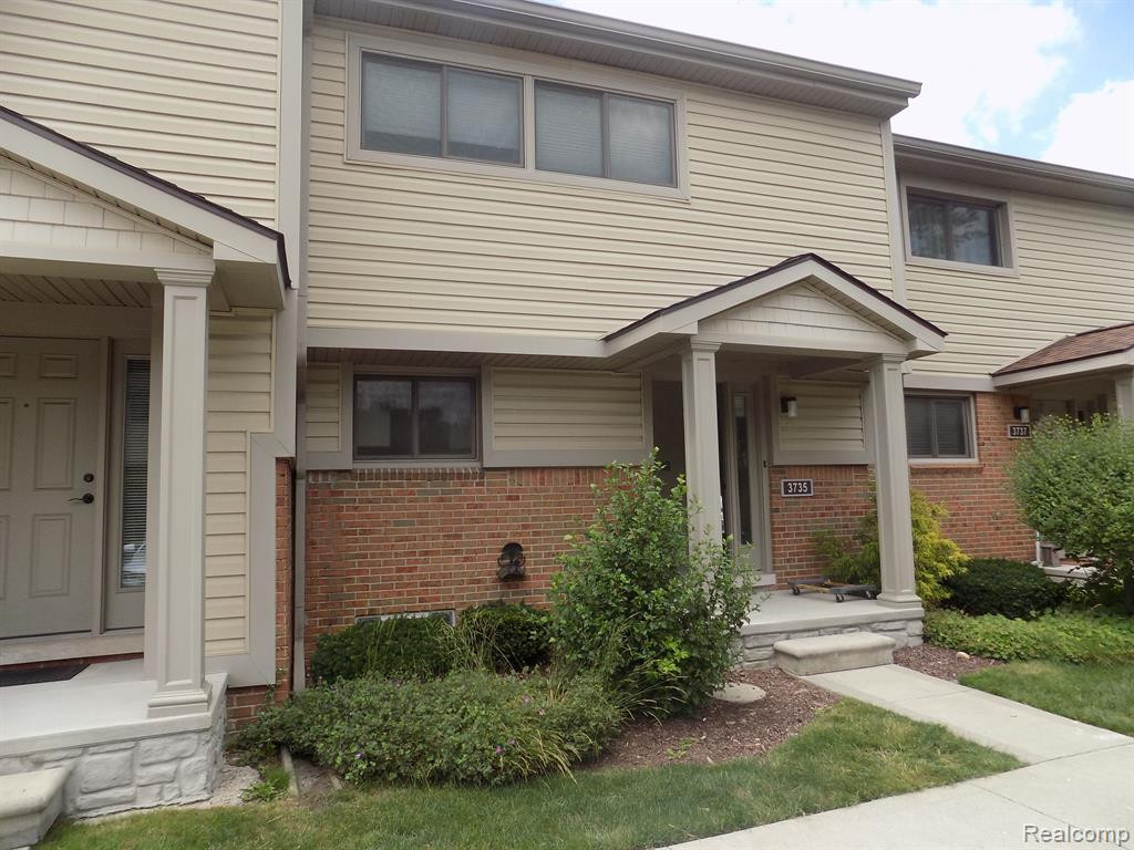 3735 OLD CREEK Road, Troy, MI 48084 — front exterior