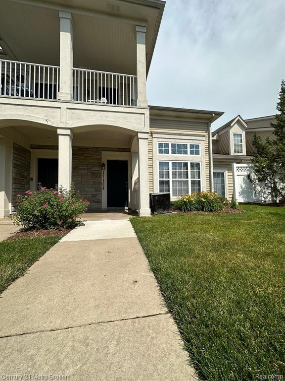 17104 ADDINGTON Drive, Commerce Twp, MI 48390 — front exterior