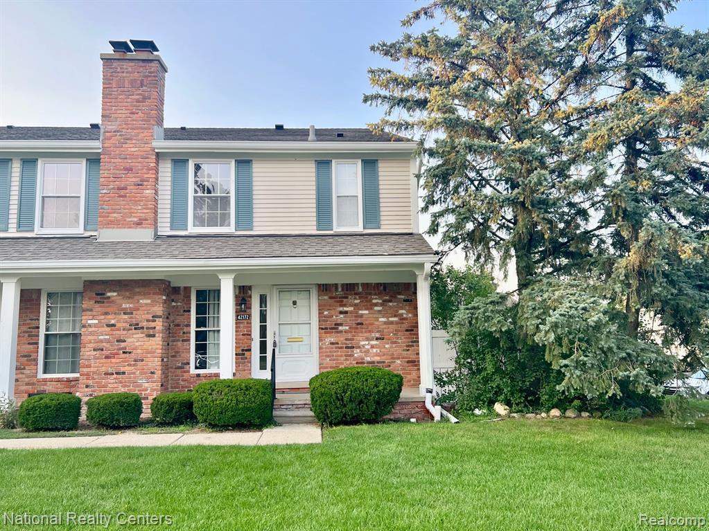 42172 ROSCOMMON Street, Northville, MI 48167 — front exterior