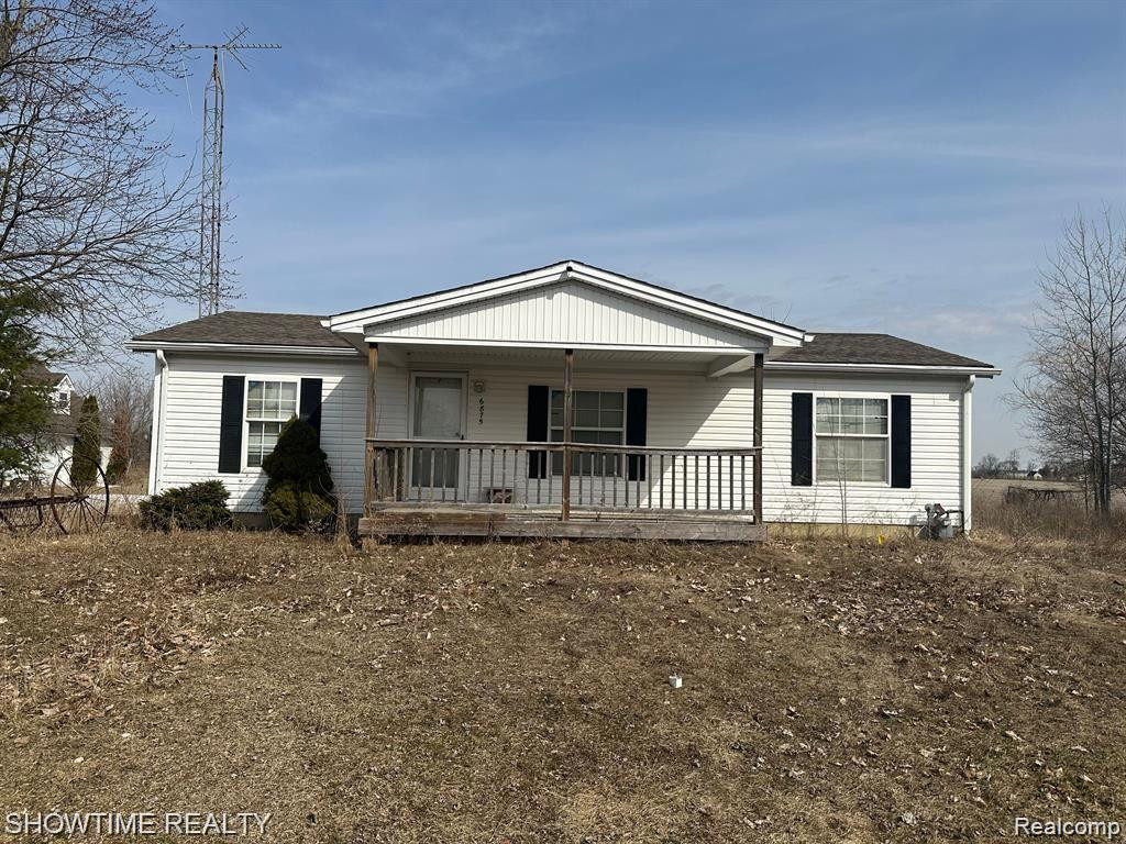 6875 ARMSTRONG Road, Imlay City, MI 48444 — front exterior