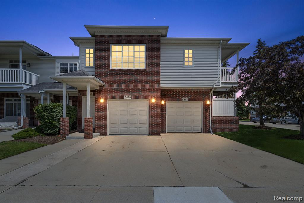 5475 Twin Oaks Drive, Sterling Heights, MI 48314 — front exterior