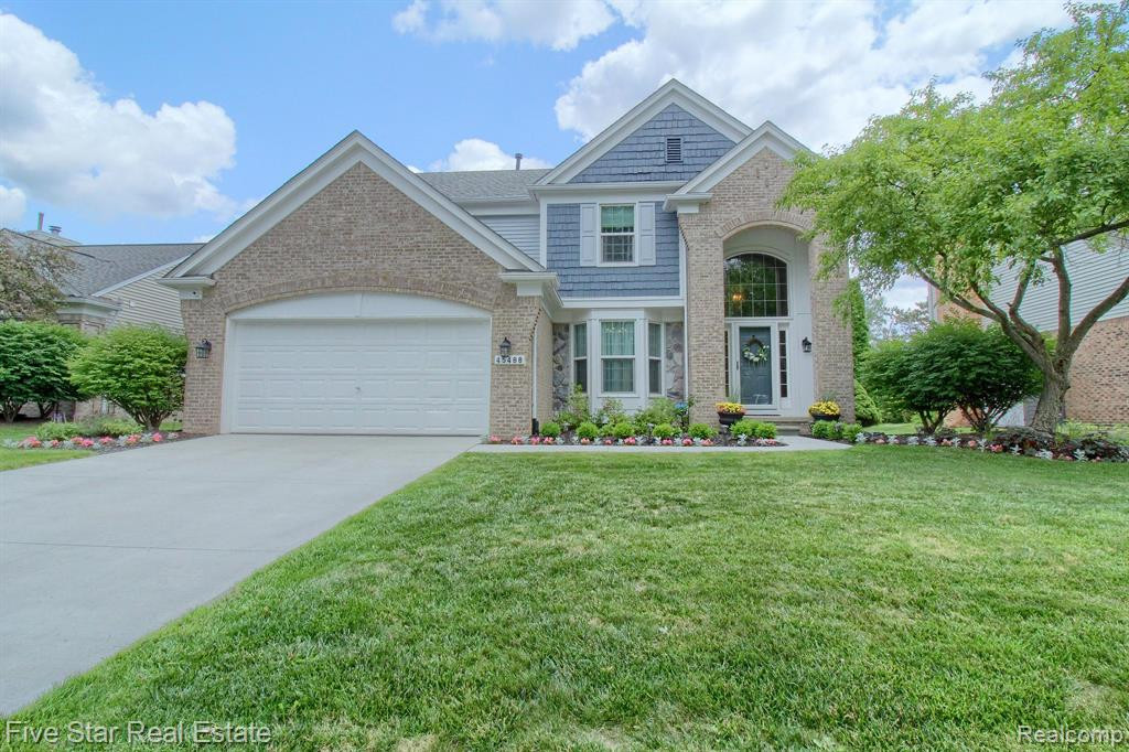 45488 Morningside Road, Canton, MI 48187 — front exterior