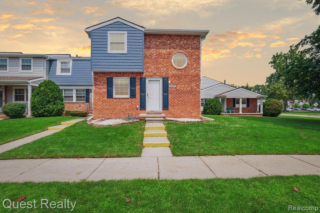 24675 OLDE ORCHARD Street, Novi, MI — front exterior