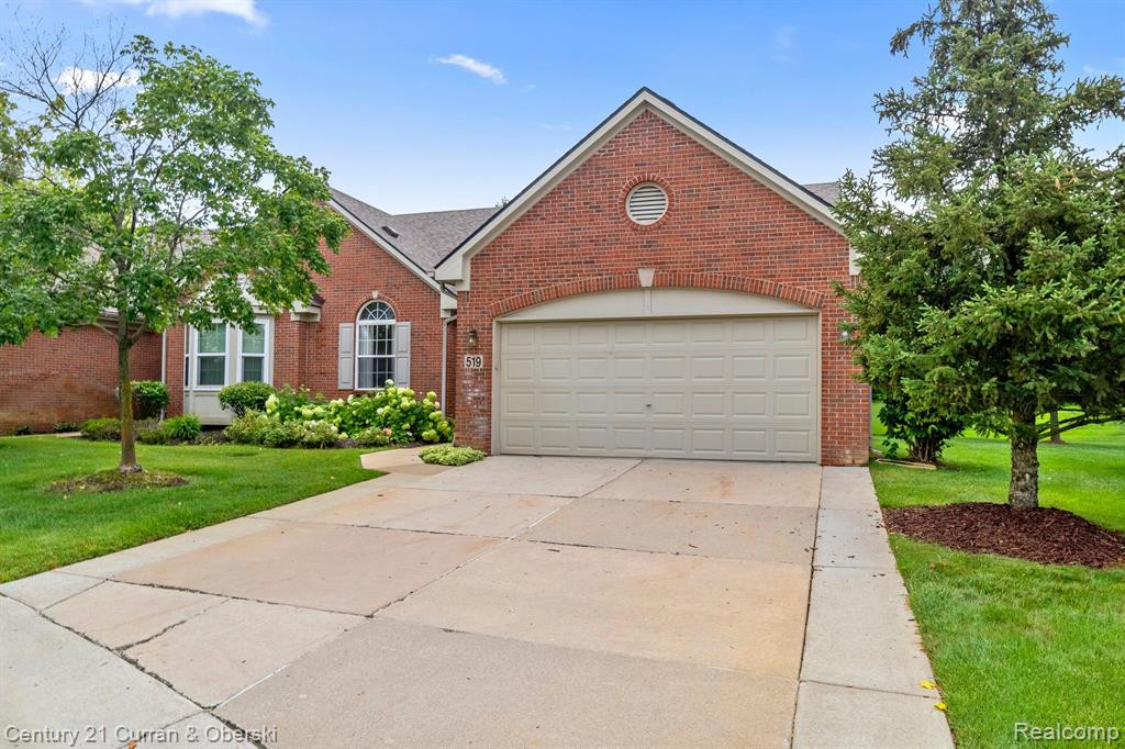 519 WOODHAVEN Drive, Commerce Twp, MI 48390 — front exterior