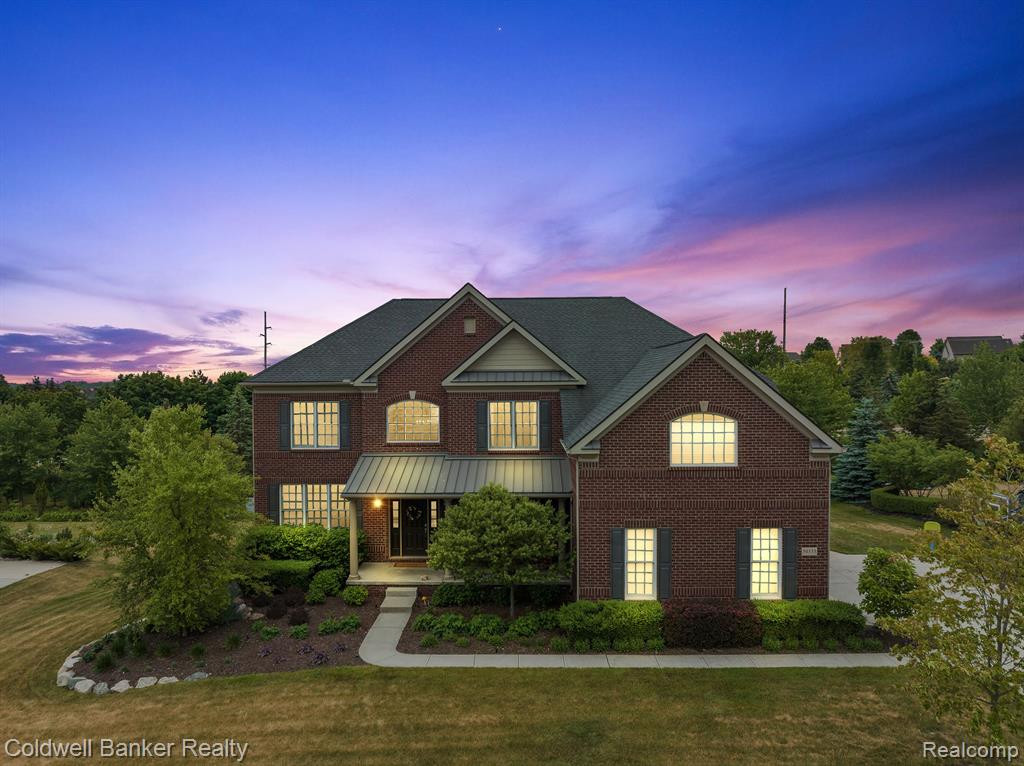 50333 BRIAR RIDGE Lane, Northville, MI 48168 — front exterior