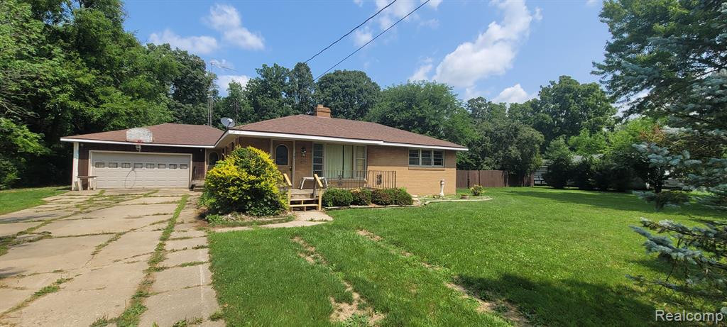 11707 PARK Drive, Lennon Vlg, MI 48449 — front exterior