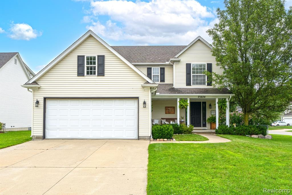 73874 JEFFERSON Lane, Armada, MI — front exterior