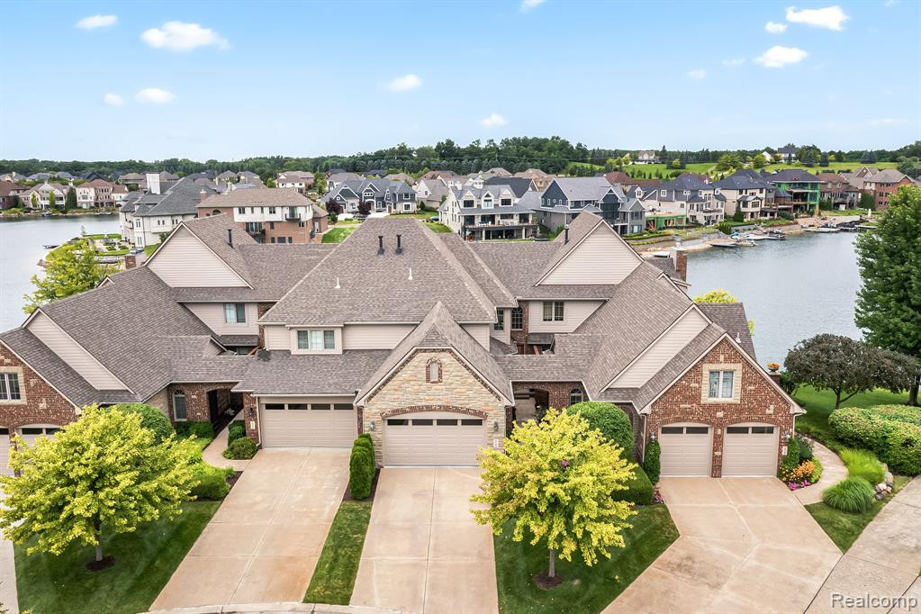 10729 WATERFALL Court, South Lyon, MI 48178 — front exterior