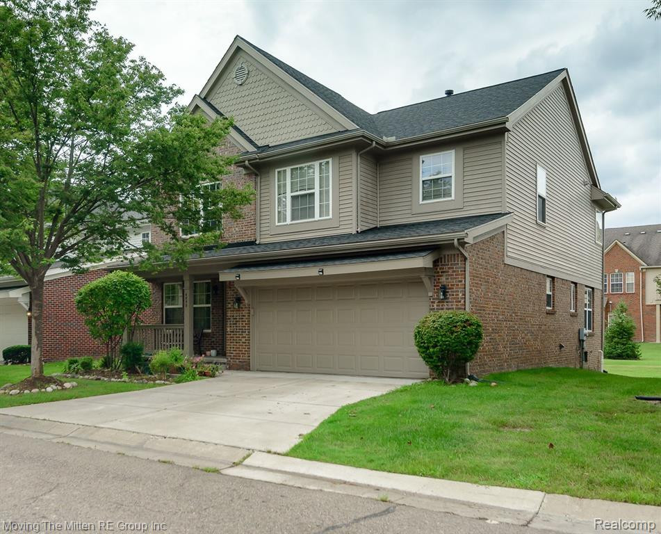 4050 BRIGHTON Lane, Canton, MI 48188 — front exterior