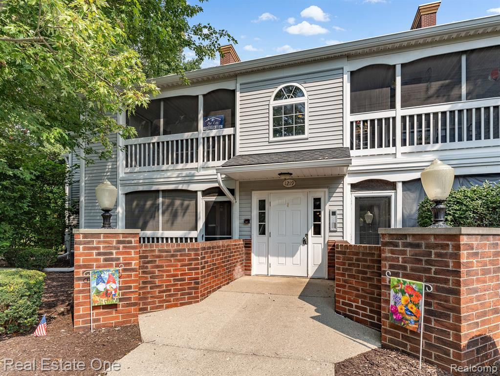 1219 CURZON Court, 201, Howell, MI 48843 — front exterior
