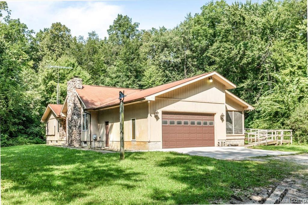 7890 AVOCA Road, Kenockee, MI 48006 — front exterior