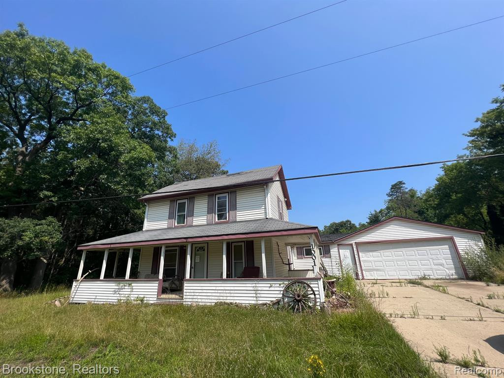1001 HUMMER LAKE Road, Ortonville, MI 48462 — front exterior