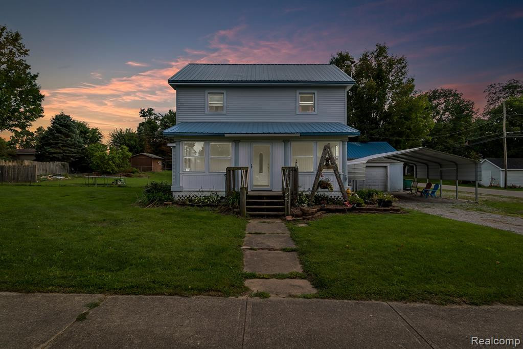 202 HAMILTON Street, Byron, MI 48418 — front exterior