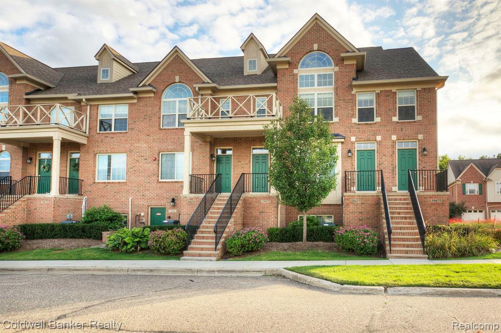 39675 SPRINGWATER Drive, Northville, MI 48168 — front exterior
