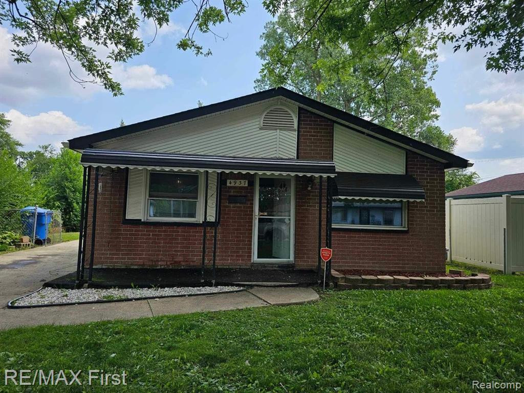 4937 HAZEL Street, Dearborn Heights, MI 48125 — front exterior