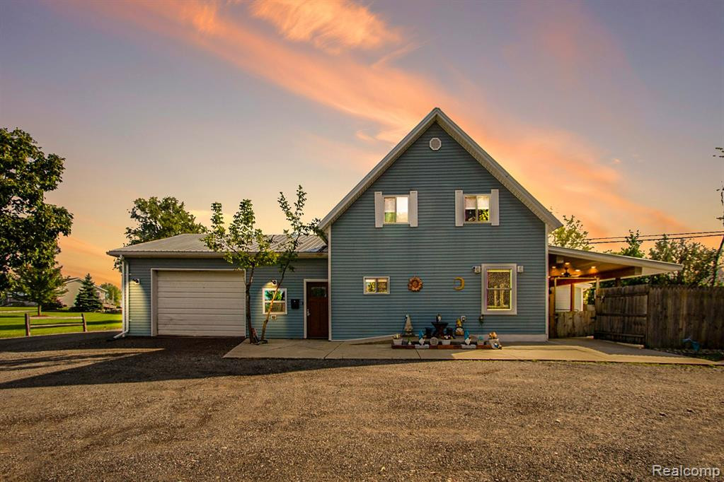 9747 OATMAN Road, Avoca, MI 48006 — front exterior