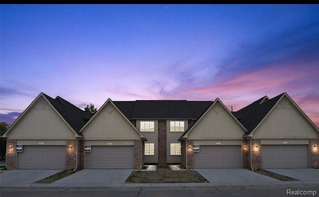 46686 EMERALD CREEK Drive, Shelby Twp, MI 48315 — front exterior