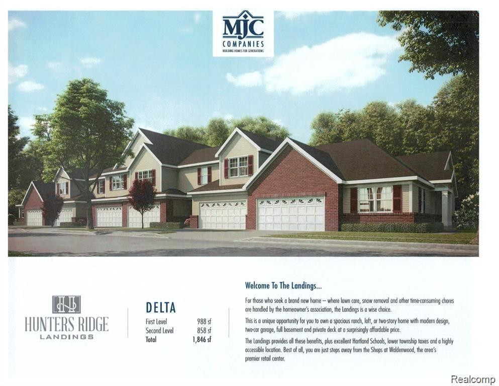 9921 Ridge Run, 92, Howell, MI 48855 — front exterior