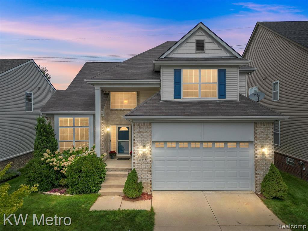 51248 E BOURNE, Novi, MI — front exterior