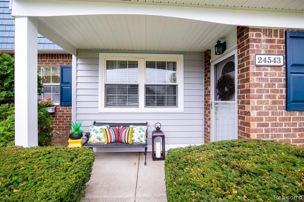 24543 Olde Orchard Street, Novi, MI — front exterior