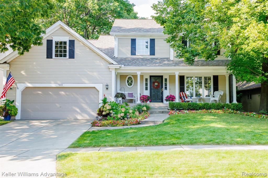 7885 LAKE CREST Drive, Ypsilanti, MI 48197 — front exterior