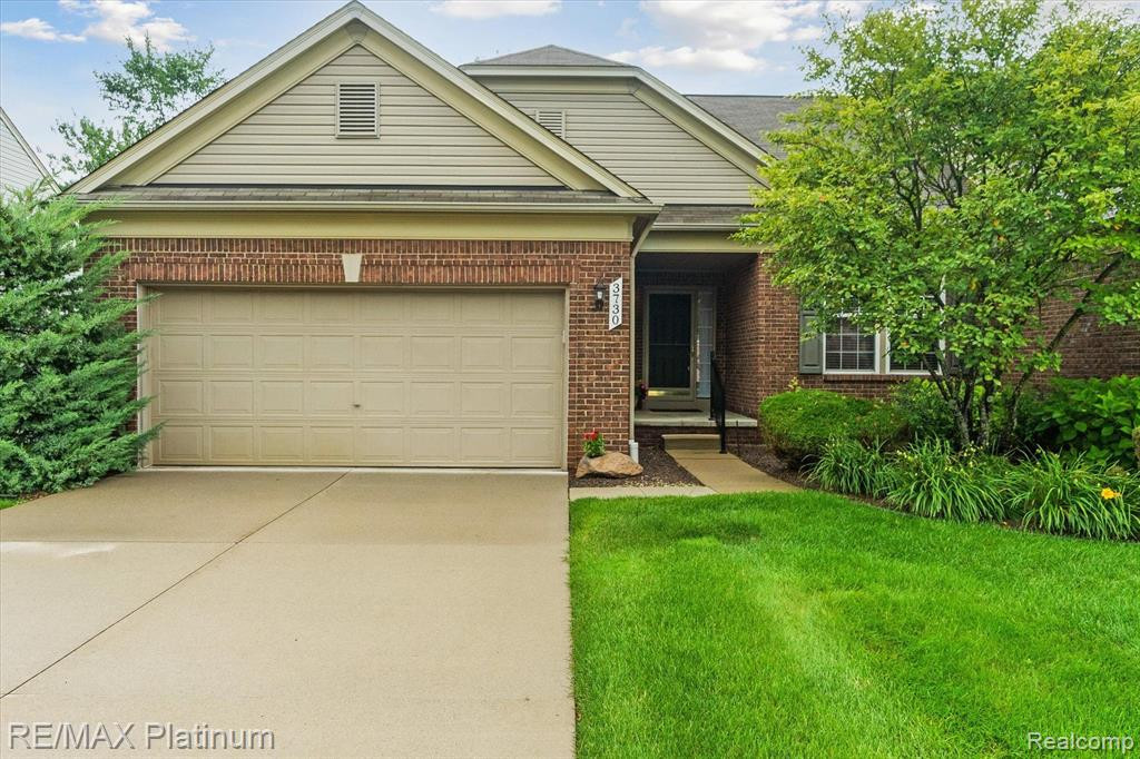 3730 RAINIER Drive, 109, Howell, MI 48843 — front exterior