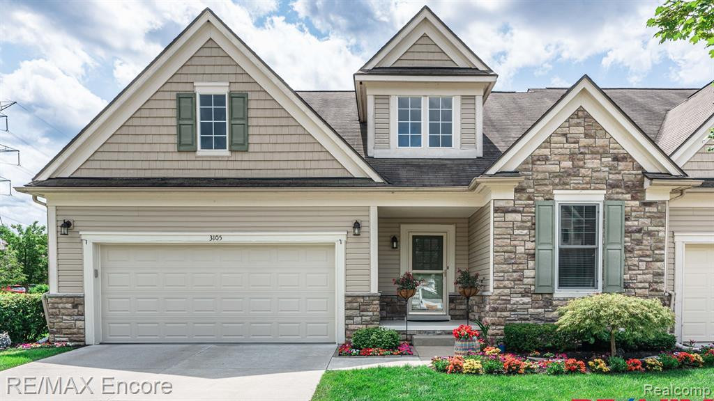 3105 BELLE TERRE, Commerce Twp, MI 48382 — front exterior