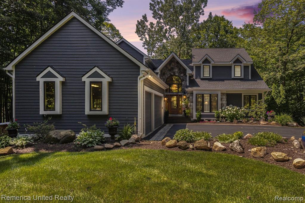 44555 CHEDWORTH Court, Northville, MI 48167 — front exterior