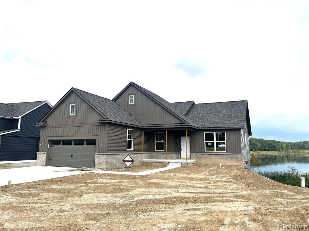 10457 Grandview Drive, Goodrich Vlg, MI — front exterior