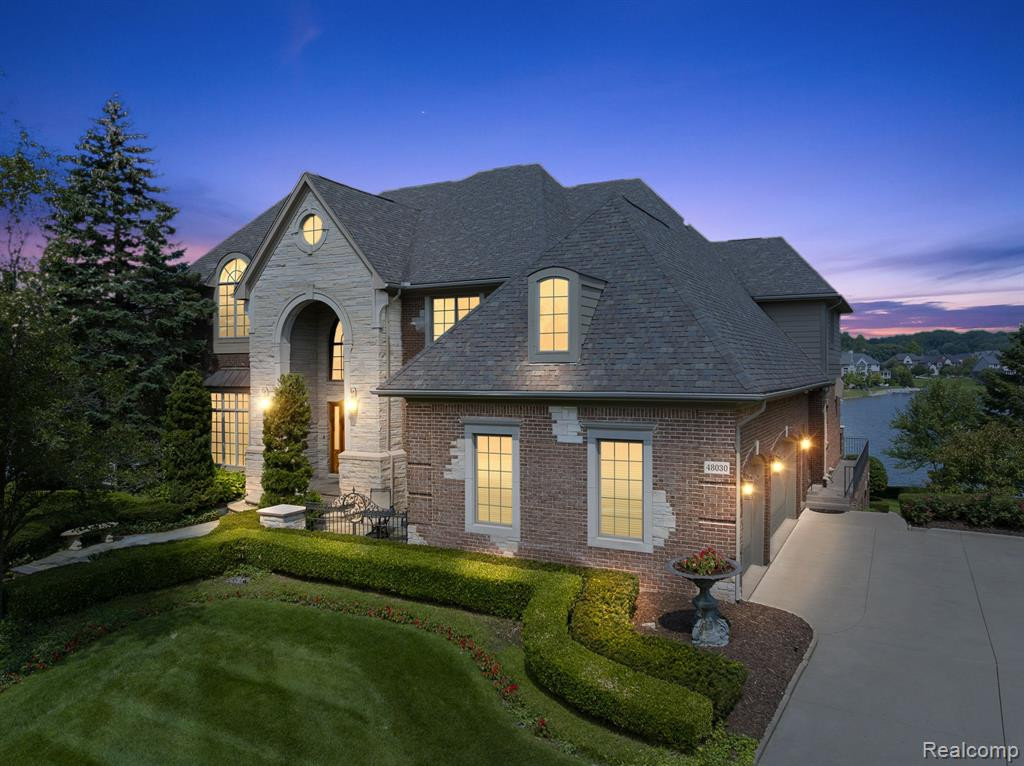 48030 MANORWOOD Drive, Northville, MI 48168 — front exterior