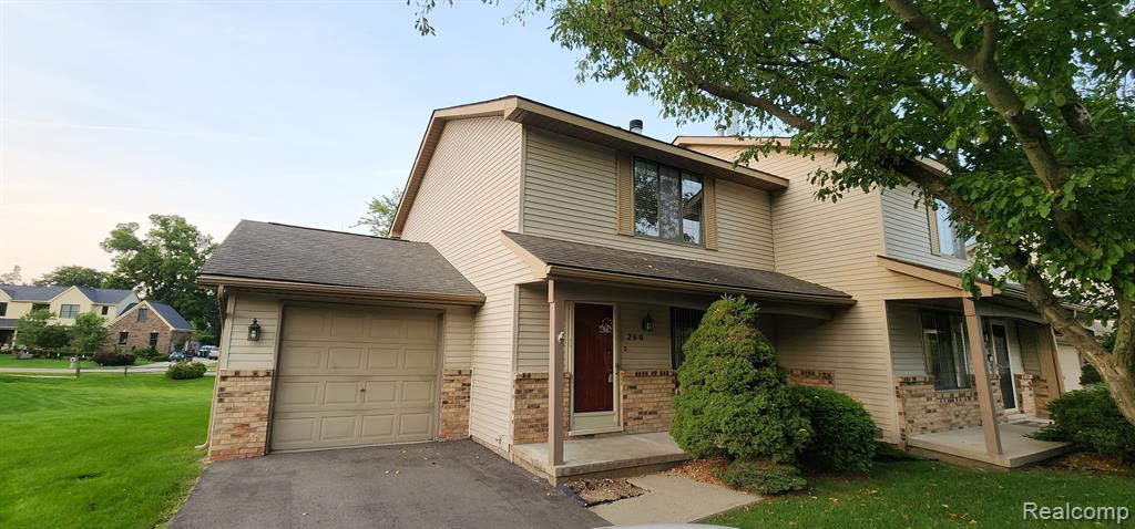 260 WIND WAY Drive, Walled Lake, MI 48390 — front exterior