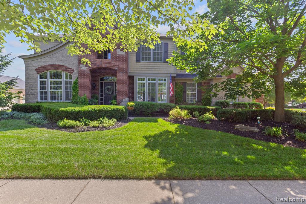 1352 COLONADE Court, Canton, MI 48187 — front exterior