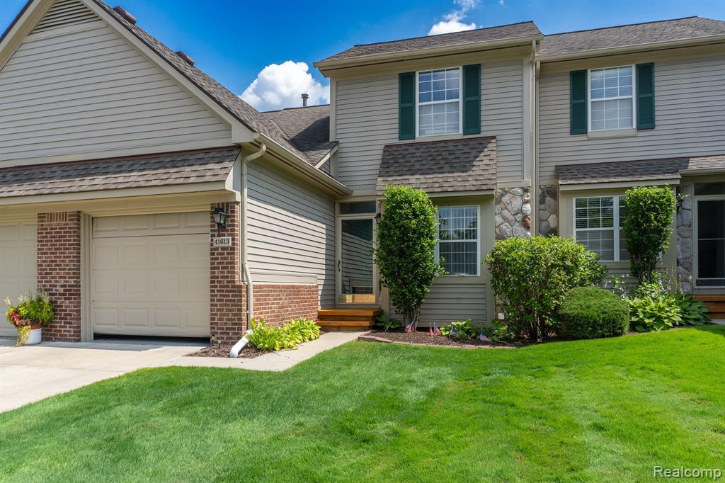 41613 BLAIR Drive, Novi, MI 48377 — front exterior