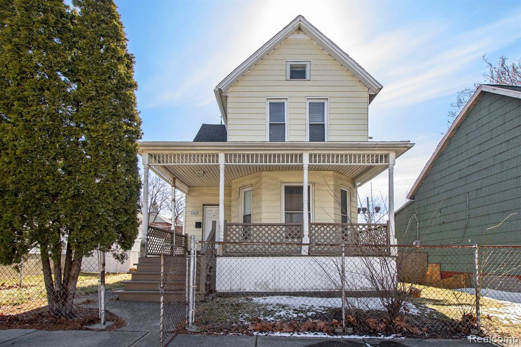 2663 SAMPSON Street, Detroit, MI 48216 — front exterior