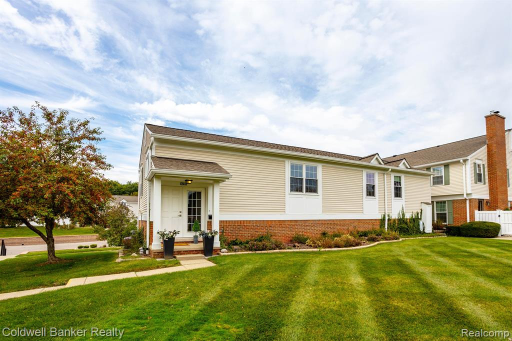 42109 PELLSTON Drive, Northville, MI 48167 — front exterior