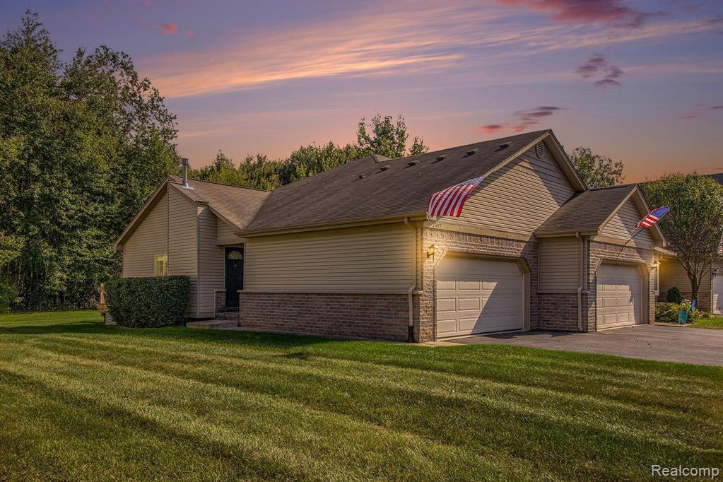 17443 AVA Court, New Boston, MI 48164 — front exterior