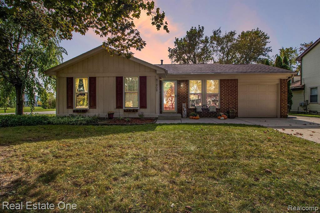 41409 AYRSHIRE Drive, Canton, MI 48188 — front exterior