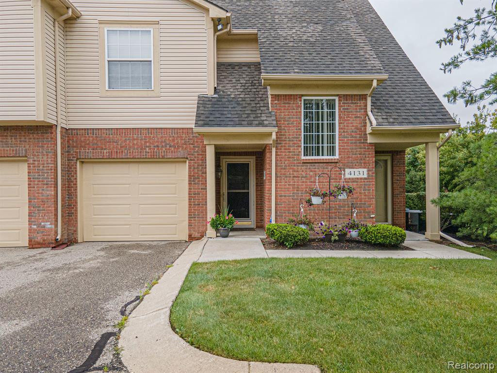 4131 CORNERSTONE Drive, Canton, MI 48188 — front exterior