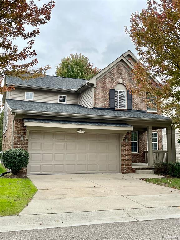 4181 BRIGHTON Lane, Canton, MI 48188 — front exterior