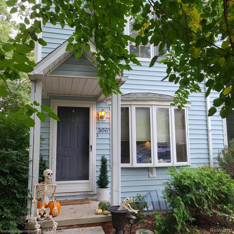 306 E ANN ARBOR Trail, Plymouth, MI 48170 — front exterior