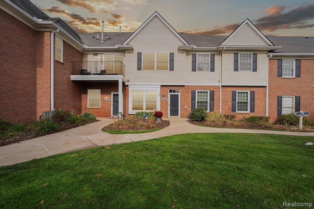 3476 KNEELAND Circle, Howell, MI 48843 — front exterior
