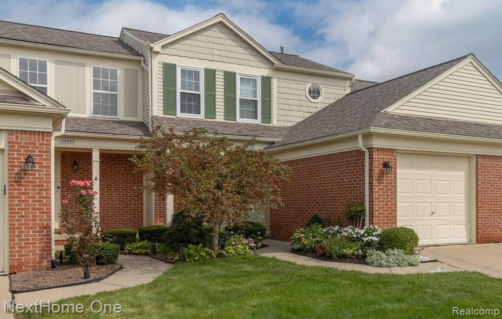 43580 YORKVILLE Drive, Canton, MI 48188 — front exterior