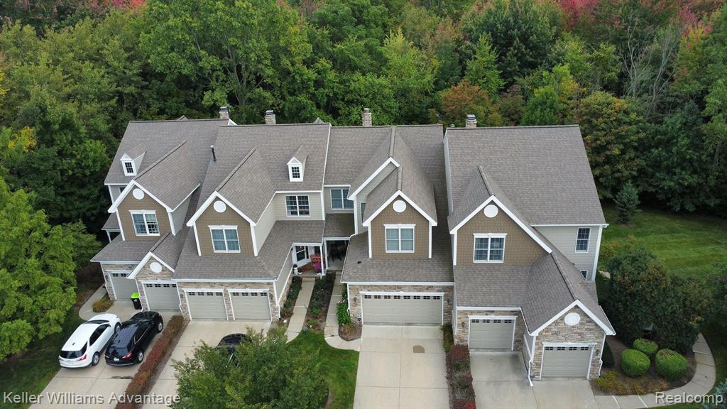 26248 Fieldstone Drive, Novi, MI — front exterior
