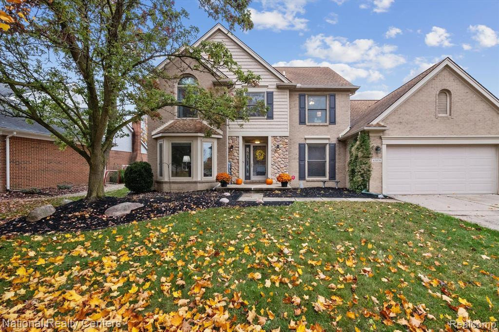 45870 Larchmont Drive, Canton, MI 48187 — front exterior