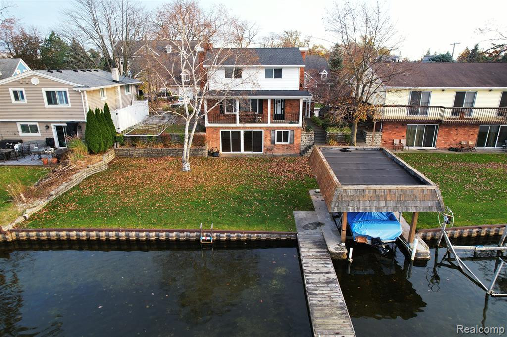 74 PARK ISLAND Drive, Lake Orion, MI 48362 — front exterior