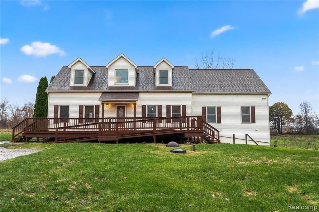 4853 N HERRINGTON Road, Webberville, MI 48892 — front exterior