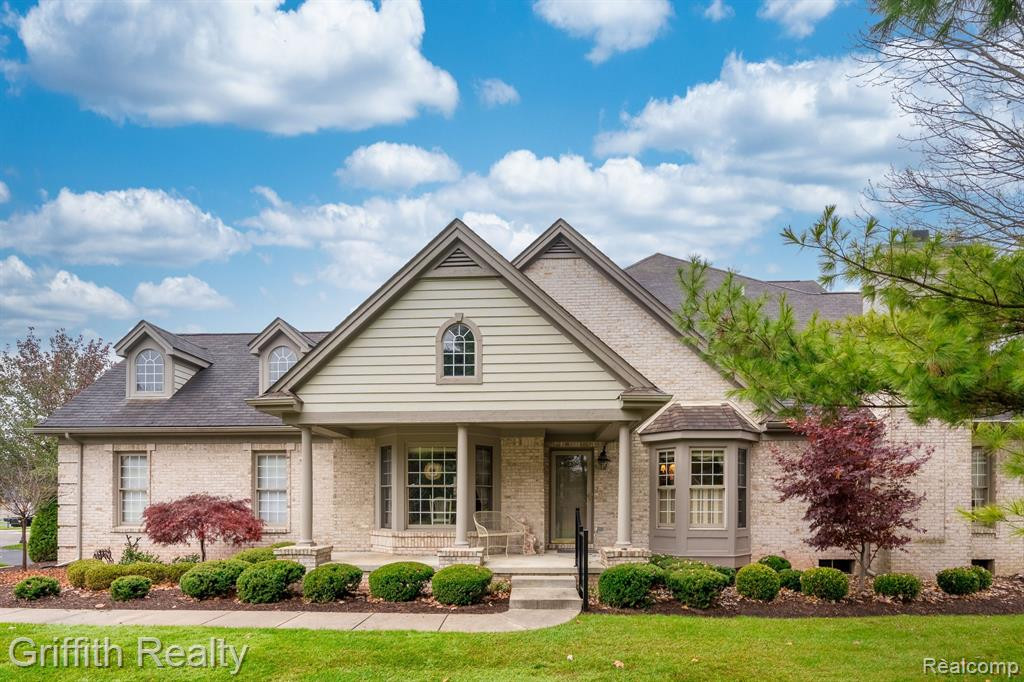 7563 WOODWIND Court, Brighton, MI 48116 — front exterior